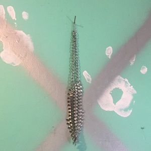 Silver Spike Necklace